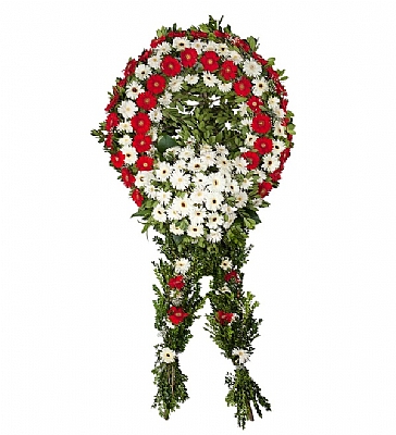 Cenaze Çelengi Gerbera
